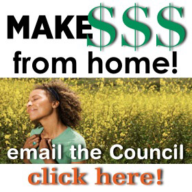 Make Money from home! Email the Council!